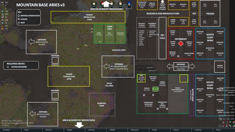 rimworld mountain base layout|Steam Community :: :: Mountain Base Plan (Haven v2).